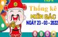 Thống kê XSMB ngày 23/3/2022