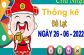 Thống kê XSDL ngày 26/6/2022 - Thống kê KQ xổ số Đà Lạt chủ nhật