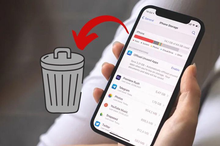 Cách xóa dữ liệu hệ thống iPhone không cần xóa App