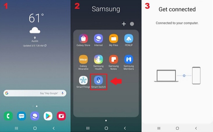Cách chuyển dữ liệu từ Samsung cũ sang Samsung mới bằng Smart Switch