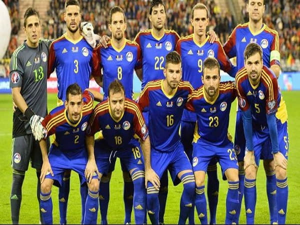 Đội bóng yếu nhất euro gọi tên Andorra