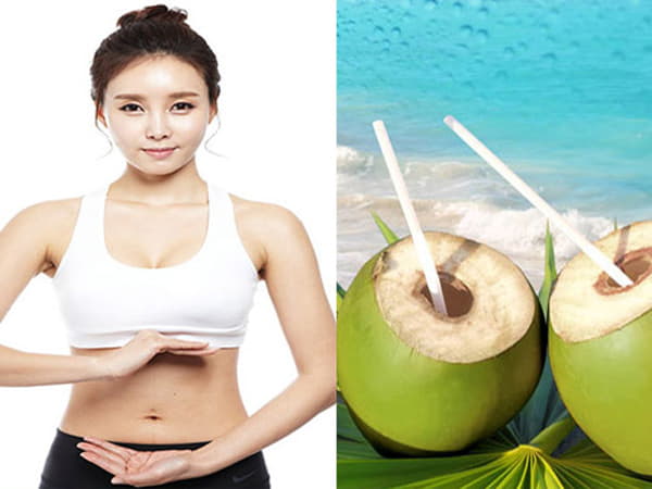 Lợi ích của nước dừa, uống nước dừa có giúp giảm mỡ bụng không